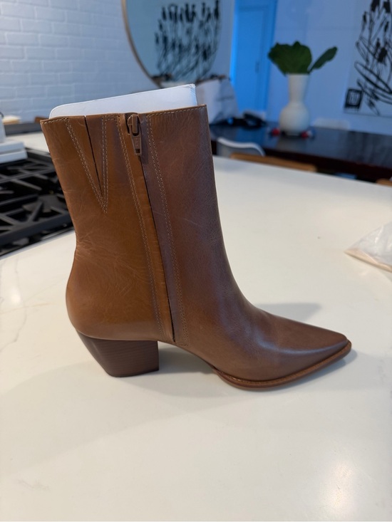Matisse Shoes - Matisse Tan Leather Pointed Ankle Boot